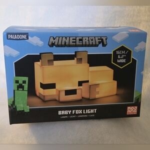 Minecraft Baby Fox Light Desktop Lamp 16cm/6.2" from Mojang